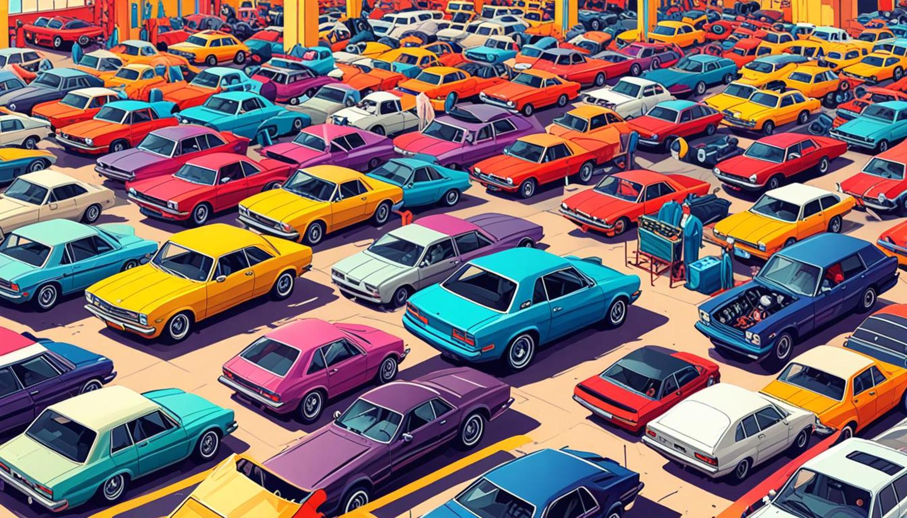 Como Avaliar a Condição de Modelos Populares em Leilões de Carros