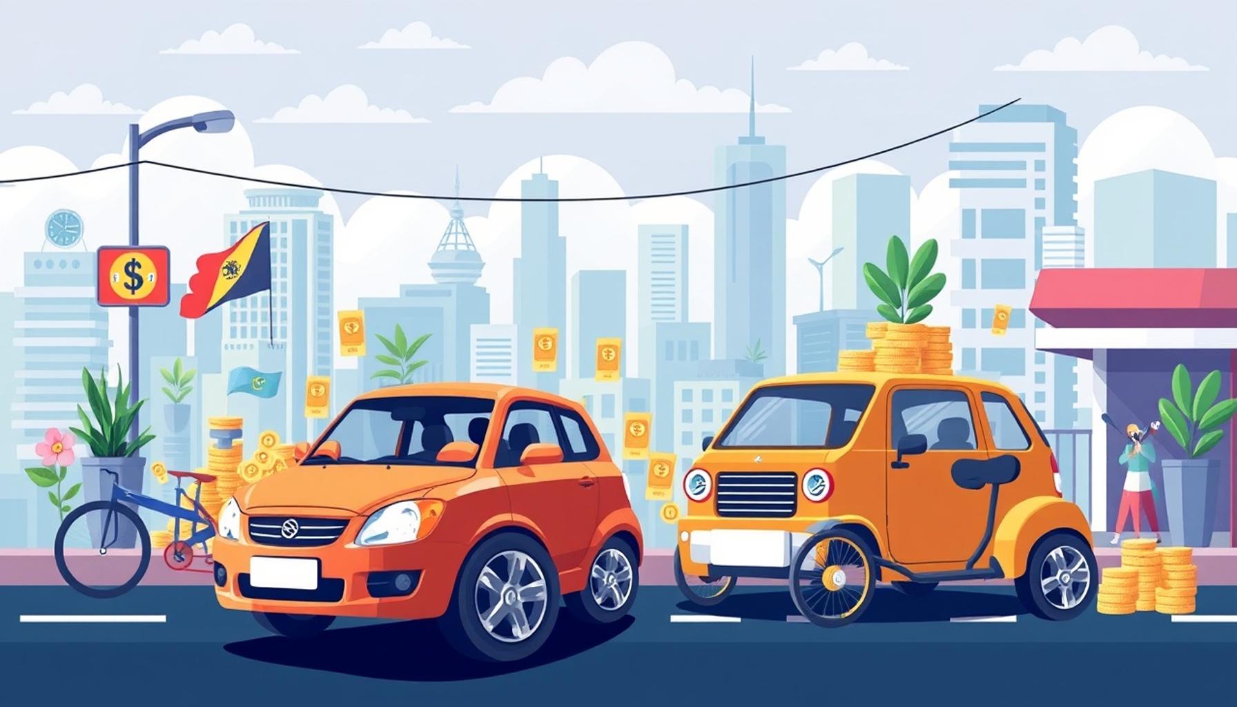 Como as taxas de impostos afetam o preço final dos veículos no Brasil